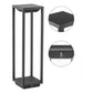 EVN LED Solar Wegeleuchte anthrazit viereckig 140x140x500mm 2,2W 3000K 120lm 41-80° 3,7V IP54