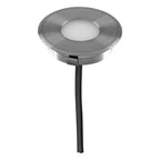EVN LED Bodeneinbauleuchte Edelstahl Optik rund 45x15mm 0,6W 3000K >80° 12V IP67