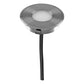 EVN LED Bodeneinbauleuchte Edelstahl Optik rund 45x15mm 0,6W 4000K >80° 12V IP67