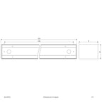 EVN LED Leuchte weiß rechteckig 1204x56x75mm 36W 4000K 3825lm 41-80° 220-240V IP20