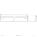 EVN LED Leuchte weiß rechteckig 1204x56x75mm 36W 3000 bis 5700K 4000lm >80° 220-240V IP20