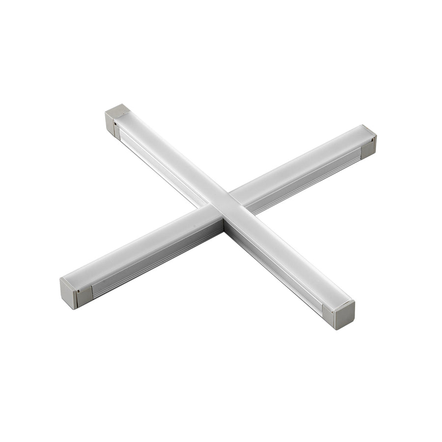EVN LED Bordo Leuchte Aluminium X-Stück 181x176x12mm 4W 3000K 293lm >80° 24V IP20