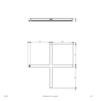 EVN LED Bordo Leuchte Aluminium X-Stück 181x176x12mm 4W 3000K 293lm >80° 24V IP20