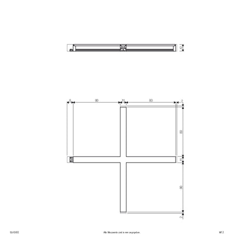 EVN LED Bordo Leuchte Aluminium X-Stück 181x176x12mm 4W 3000K 293lm >80° 24V IP20