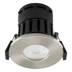 EVN LED Leuchte Edelstahl Optik rund 85x84mm 7W 3000 bis 4000K 610lm 41-80° 200-240V IP65