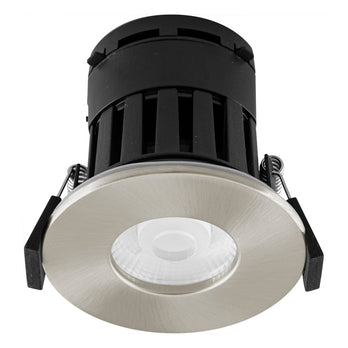 EVN LED Leuchte Edelstahl Optik rund 85x84mm 7W 3000 bis 4000K 610lm 41-80° 200-240V IP65