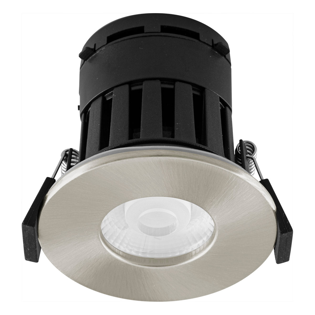 EVN LED Leuchte Edelstahl Optik rund 85x84mm 7W 3000 bis 4000K 610lm 41-80° 200-240V IP65