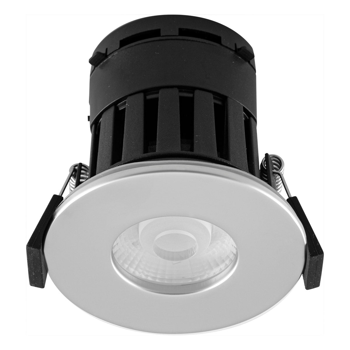 EVN LED Leuchte Chrom rund 85x84mm 7W 3000 bis 4000K 610lm 41-80° 200-240V IP65