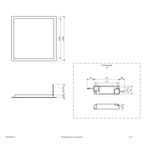 EVN LED Panel inkl.Netzgerät(DALI) weiß viereckig 622x622x35mm 30W 4000K >80° 200-240V IP20