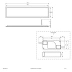 EVN LED Panel weiß rechteckig 1196x296x35mm 30W 4000K >80° 220-240V IP20