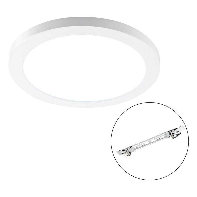 EVN LED Panel weiß rund 218x30mm 18W 3000 bis 6000K 1631lm >80° 200-240V IP20