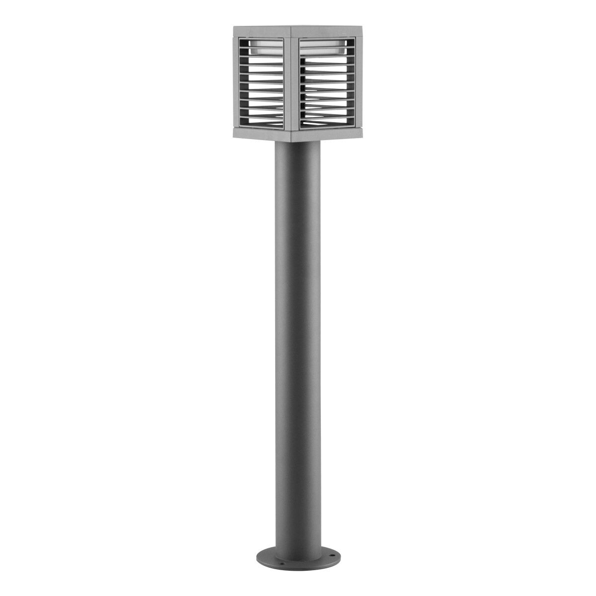 EVN LED Wegeleuchte anthrazit viereckig 130x130x755mm 10W 3000K 528lm 100-240V IP65