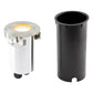 EVN Bodeneinbauleuchte Edelstahl Optik starr rund 98x159mm 4,6W 3000K 370lm 21-40° 230V IP66