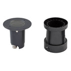 EVN Bodeneinbauleuchte anthrazit schwenkbar rund 120x110mm 230V IP67
