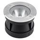 EVN LED Bodeneinbauleuchte Edelstahl Optik rund 180x125mm 12W 3000K 1052lm 5-10° 110-240V IP67