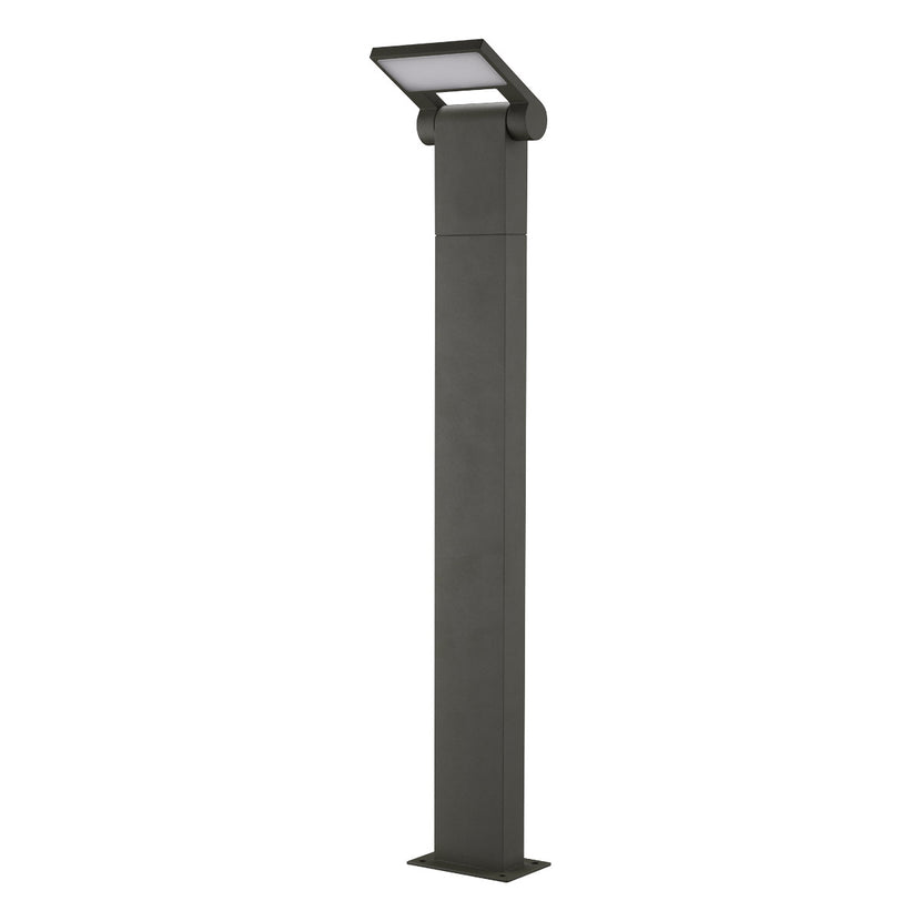 EVN Power-LED Wegeleuchte anthrazit schwenkbar rechteckig 120x139x1000mm 10W 3000K 600lm >80° 100-240V IP54