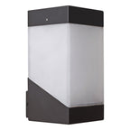 EVN Wandleuchte anthrazit rechteckig 200x100x115mm 220-240V IP44