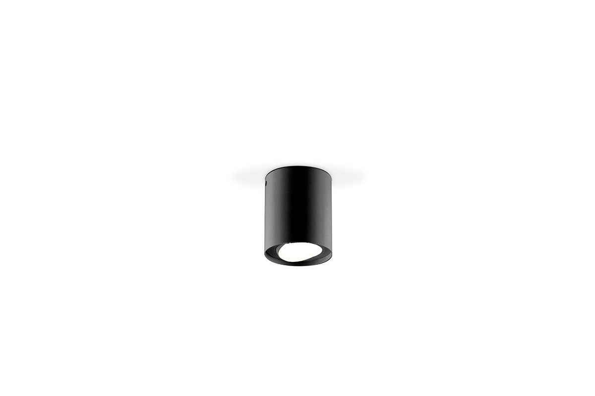 EVN Leuchte schwarz kardanisch-schwenkbar rund 90x108mm 10W 3000K 41-80° 200-240V IP20