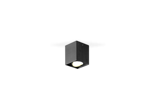 EVN Leuchte schwarz kardanisch-schwenkbar viereckig 90x90x108mm 10W 3000K 41-80° 200-240V IP20
