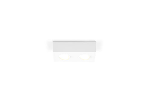 EVN Leuchte weiß rechteckig kardanisch-schwenkbar 224x135x60mm 16W 3000K 41-80° 200-240V IP20