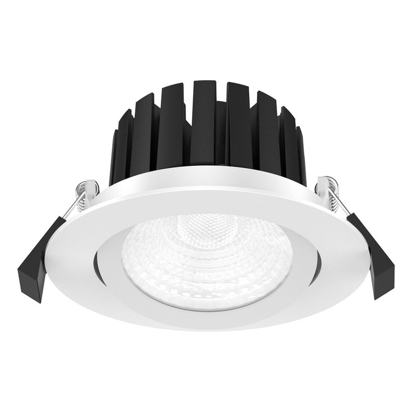 EVN LED Downlight weiß schwenkbar rund 110x52mm 13W 3000K 1412lm 21-40° 200-240V IP65