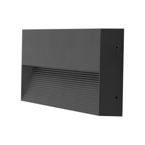 EVN LED Leuchte anthrazit rechteckig 115x250x40mm 10W 3000K 350lm 41-80° 200-240V IP65