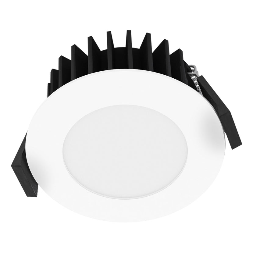 EVN LED Downlight weiß rund 85x43mm 13W 3000K 456 bis 717lm >80° 24V IP54