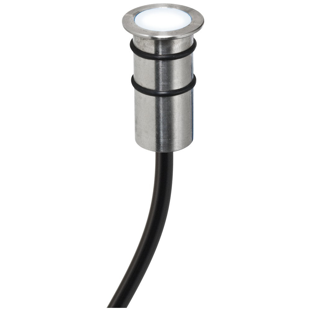 EVN LED Lichtpunkt Edelstahl Optik rund 18x29mm 0,2W 6000K >80° 12V IP68