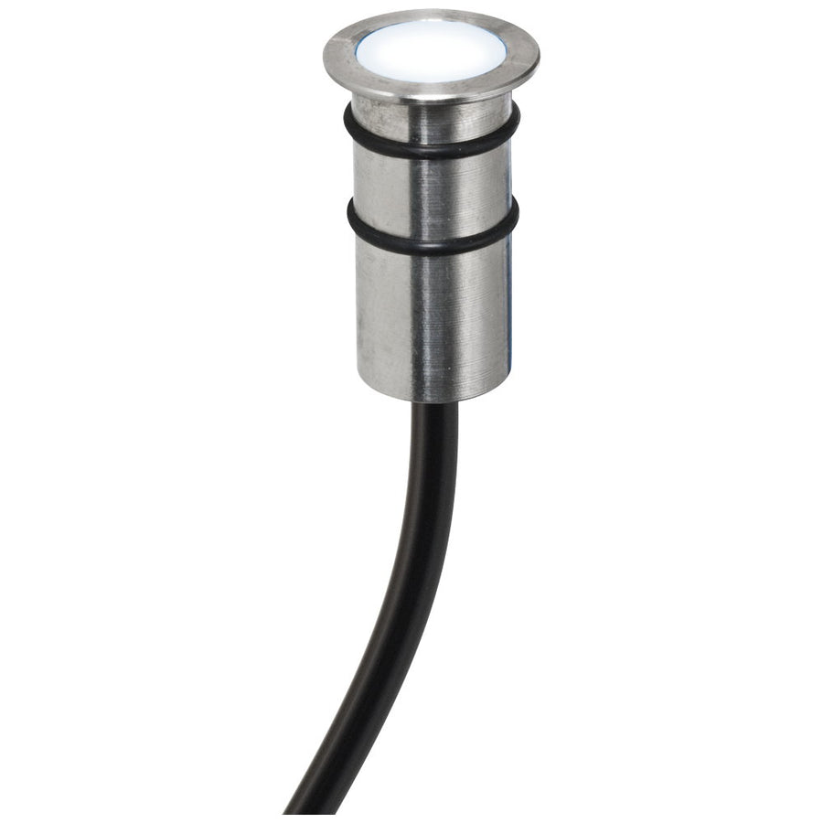 EVN LED Lichtpunkt Edelstahl Optik rund 18x29mm 0,2W 6000K >80° 12V IP68