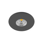 EVN LED Leuchte anthrazit rund 90x25mm 4,5W 3000K 380lm 21-40° 200-240V IP44