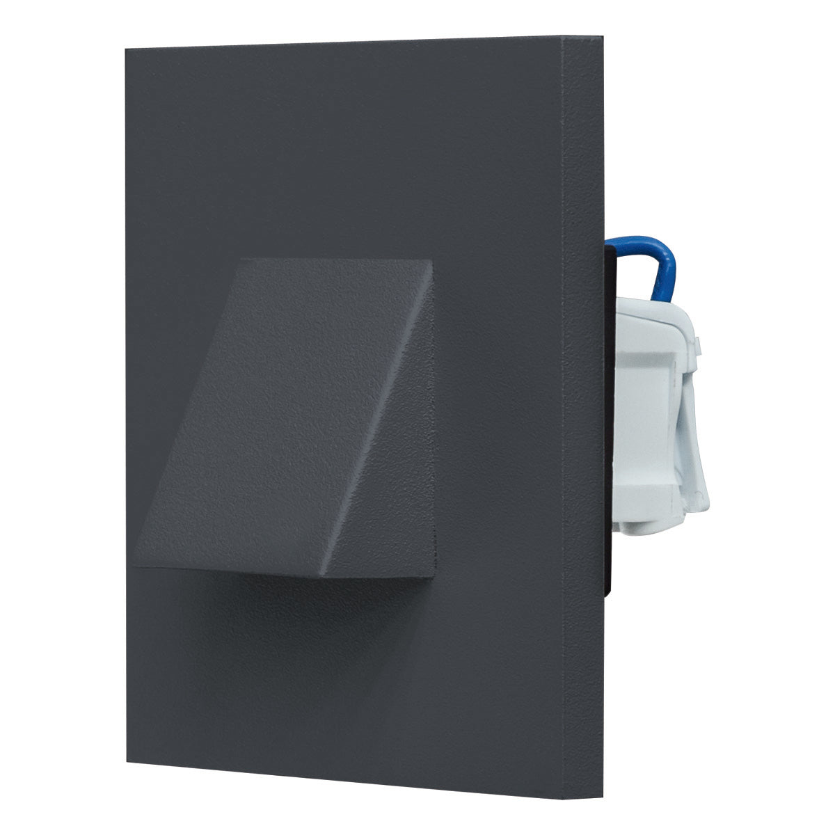 EVN LED Leuchte anthrazit(V4A) viereckig 76x76x55mm 1,8W 4000K 220-240V IP44