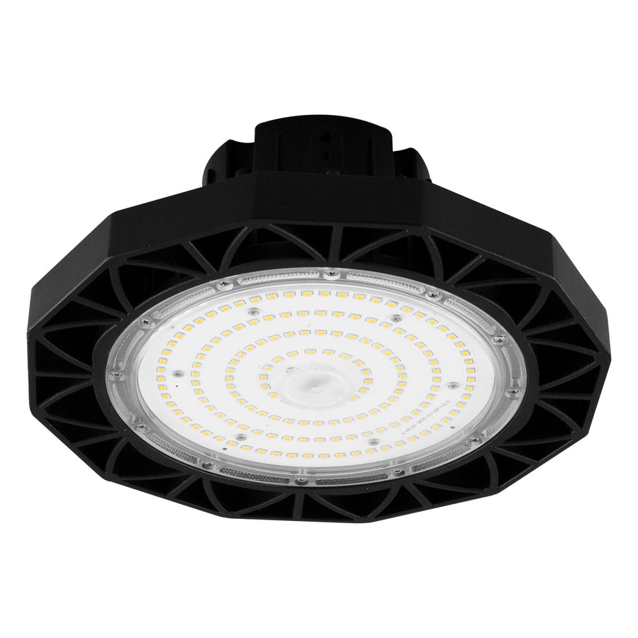 EVN LED Hallenleuchte schwarz rund 260x176mm 100W 4000K 15000lm >80° 100-277V IP65
