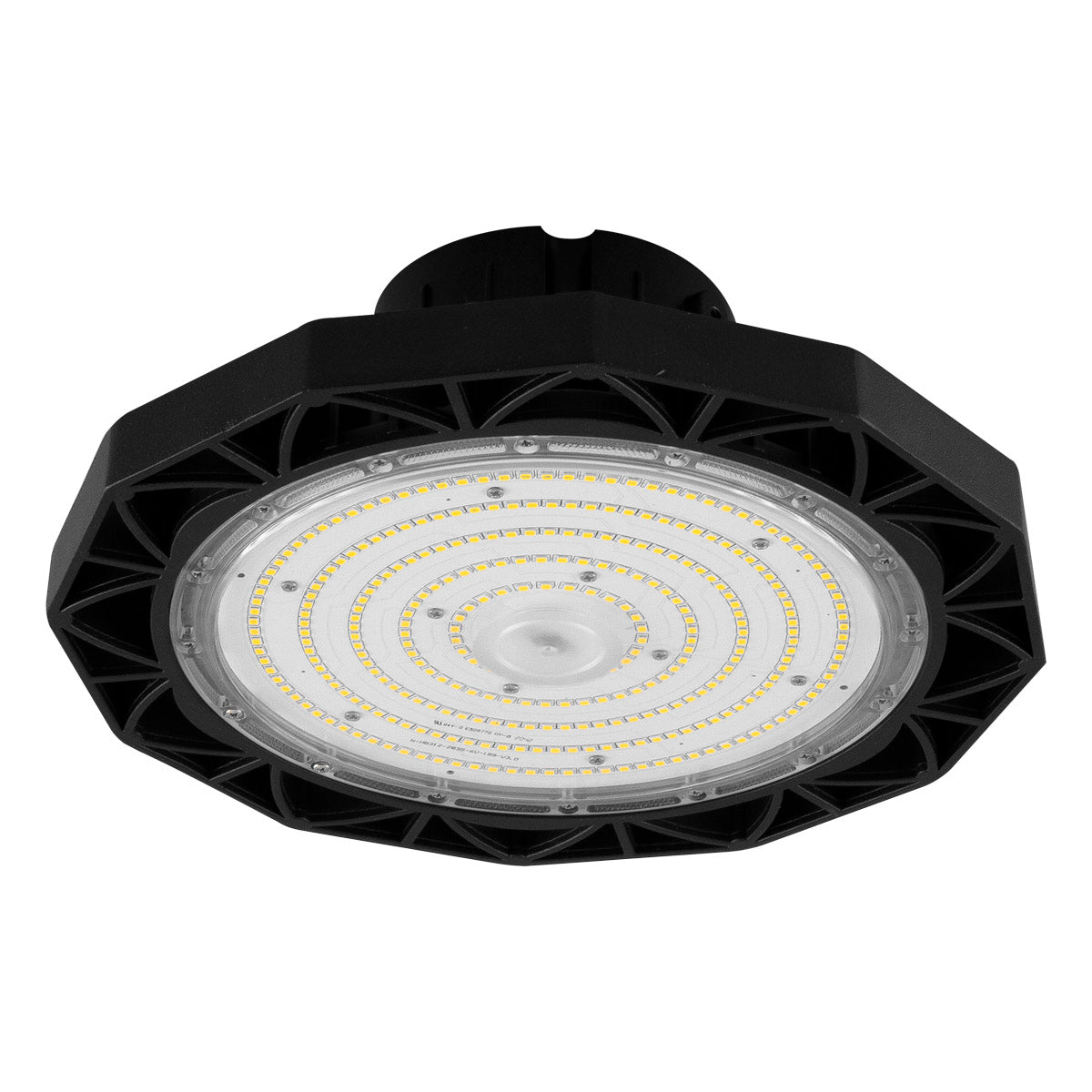 EVN LED Hallenleuchte schwarz rund 300x180mm 200W 4000K 30000lm >80° 100-277V IP65