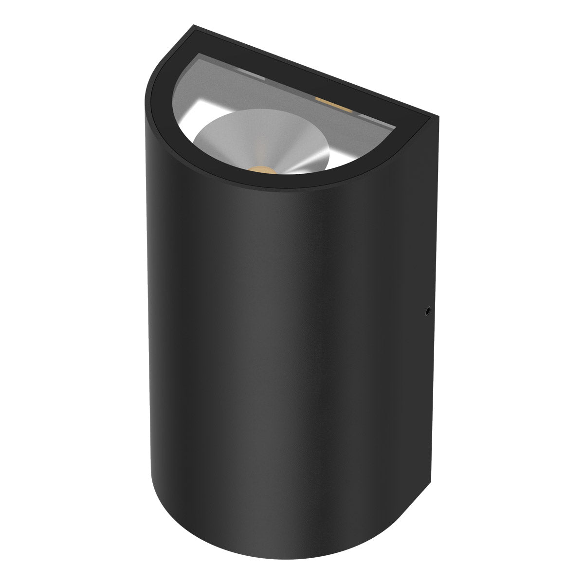 EVN LED 2-flammige Leuchte anthrazit halbrund 165x95x67mm 10W 3000K 450lm >80° 220-240V IP65