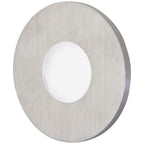 EVN LED Leuchte Edelstahl Optik rund 76x10mm 0,6W 6000K 36lm 12V IP44