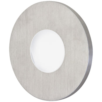 EVN LED Leuchte Edelstahl Optik rund 76x10mm 0,6W 6000K 36lm 12V IP44