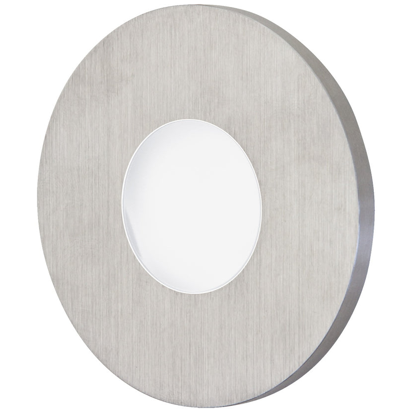 EVN LED Leuchte Edelstahl Optik rund 76x10mm 0,6W 6000K 36lm 12V IP44
