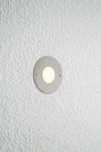 EVN LED Leuchte Edelstahl Optik rund 76x10mm 0,6W 3000K 32lm 12V IP44