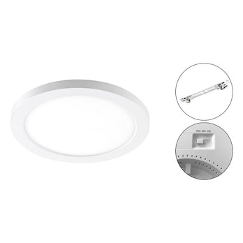 EVN LED Panel weiß rund 165x30mm 12W 3000 bis 6000K 960lm >80° 200-240V IP20