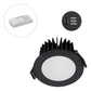 EVN LED Downlight anthrazit rund 103x43mm 10W 3000-5700K 827 bis 1076lm >80° 220-240V IP44