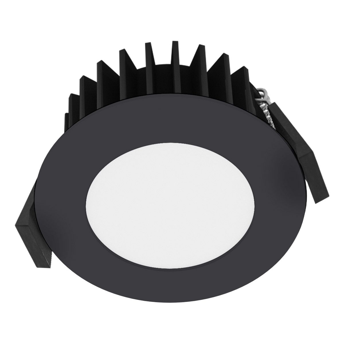 EVN LED Downlight anthrazit rund 85x43mm 7W 3000-5700K 706 bis 764lm >80° 220-240V IP54