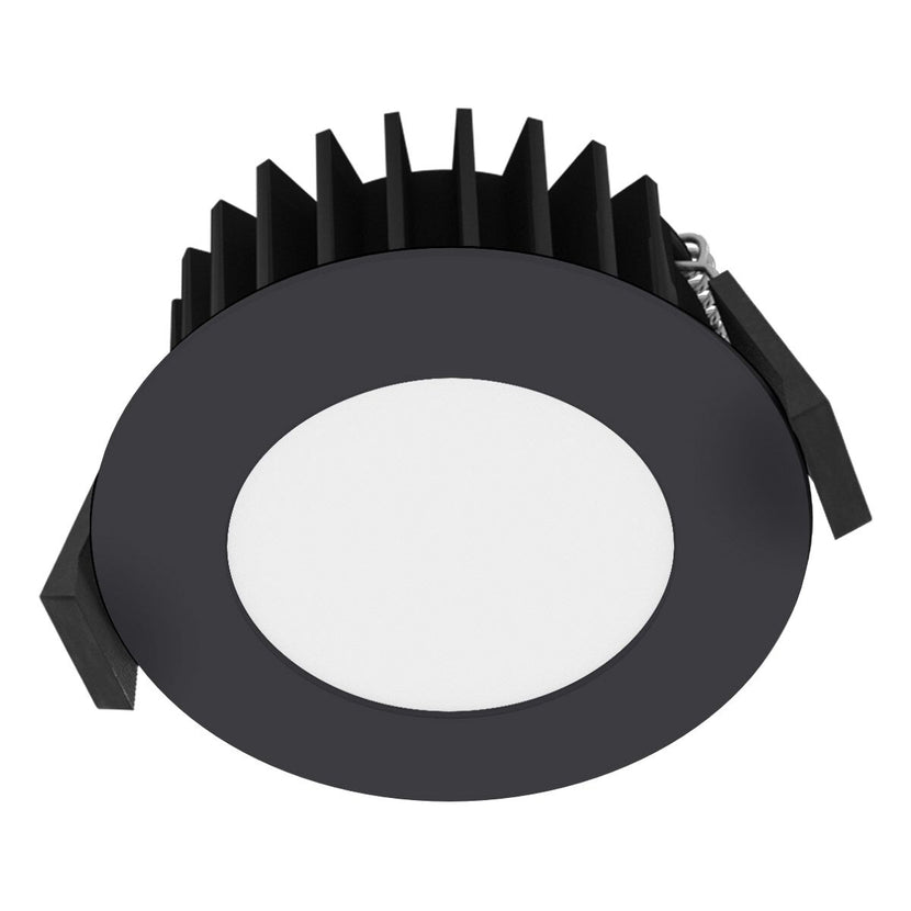 EVN LED Downlight anthrazit rund 85x43mm 7W 3000-5700K 706 bis 764lm >80° 220-240V IP54
