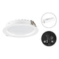 EVN LED Downlight weiß rund 228x50mm 35W 3000-5700K 3500 bis 3800lm >80° 200-240V IP54