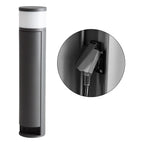 EVN LED Wegeleuchte anthrazit rund 100x480mm 3W 3000K 190lm 41-80° 220-240V IP44