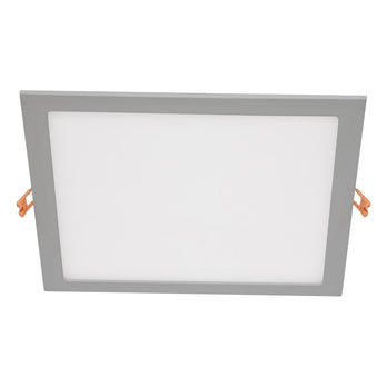 EVN LED Leuchte Silber viereckig 300x300x22mm 27W 3000K 2160lm >80° IP20