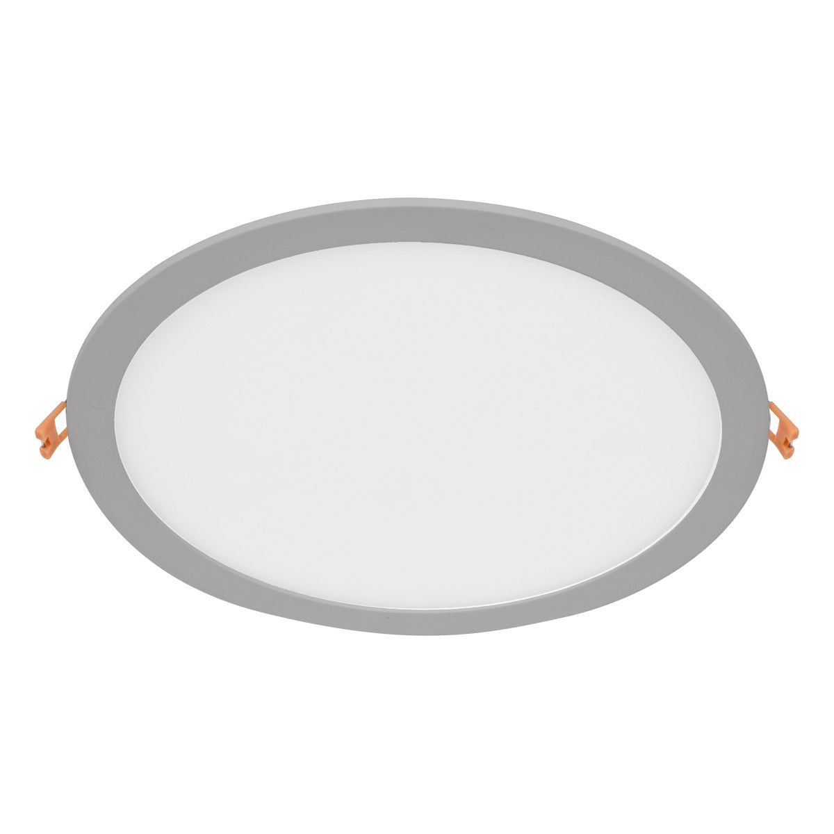 EVN LED Panel Silber rund 300x22mm 27W 4000K 2295lm >80° IP20
