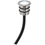 EVN LED Lichtpunkt Edelstahl Optik rund 18x15mm 0,2W 6000K >80° 12V IP68