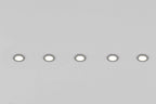 EVN LED Lichtpunkt Edelstahl Optik rund 18x15mm 0,2W 3000K >80° 12V IP68