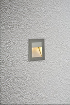 EVN Blendfreie Leuchte Silber viereckig 90x90x68mm 230V IP20