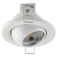 EVN Leuchte weiß schwenkbar drehbar rund 80x52mm 12V IP20